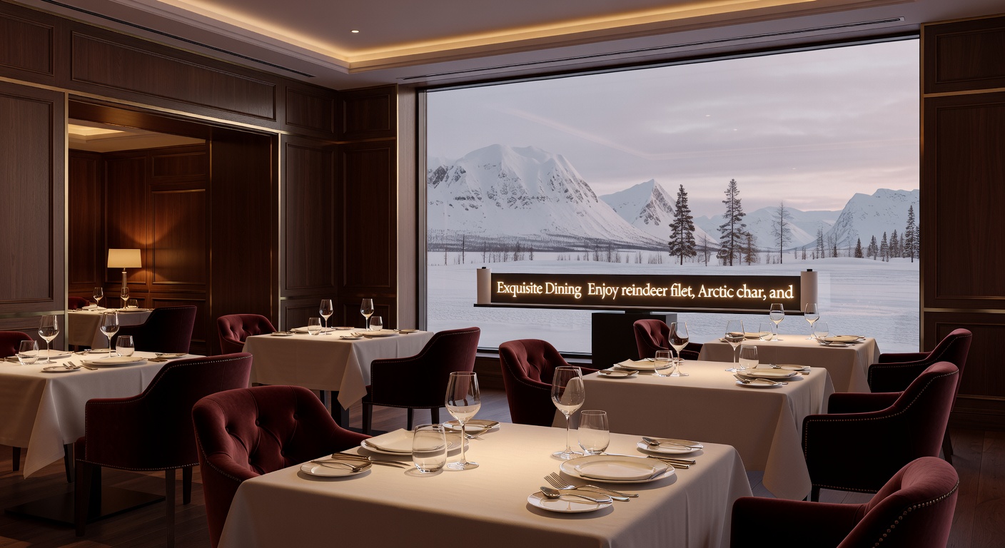 Fine Dining Restaurant at Resort